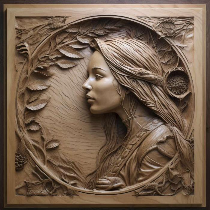 نموذج ثلاثي الأبعاد لآلة CNC 3D Art 